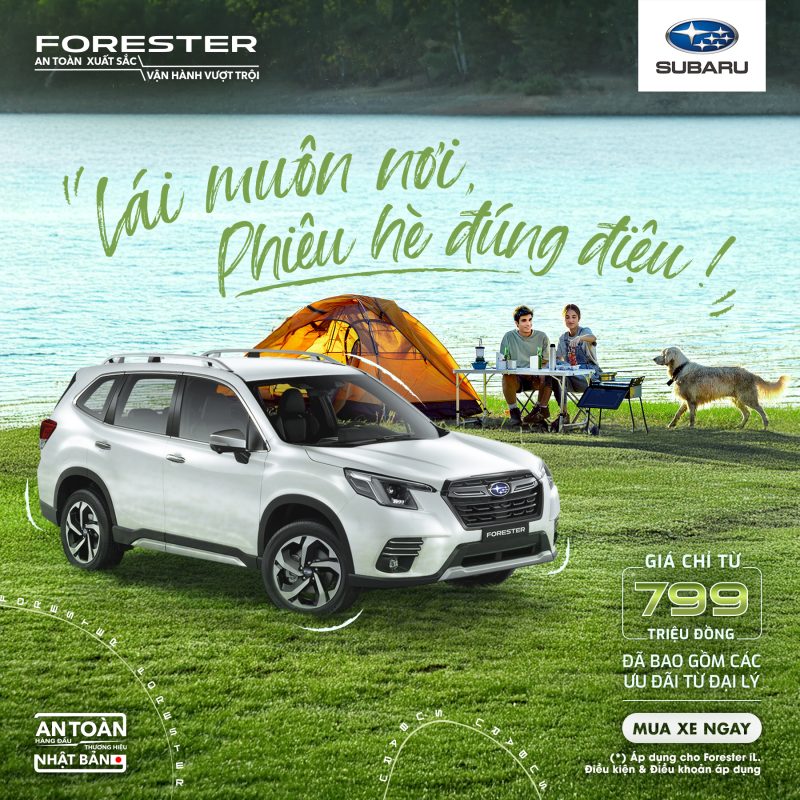 Ưu Đãi Subaru Tháng 06/2025 – Giá Tốt, Sẵn Xe, Lái Thử Ngay